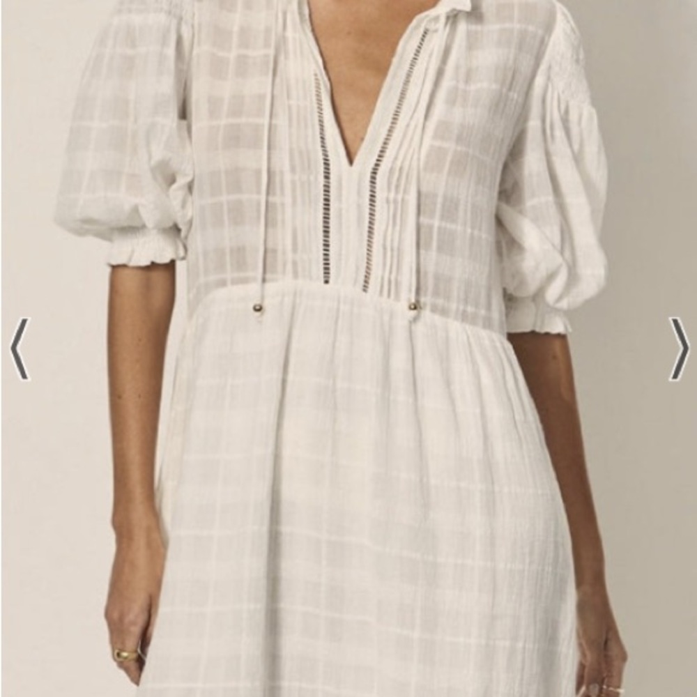 Kivari White Mini Dress - Picture 2 of 4